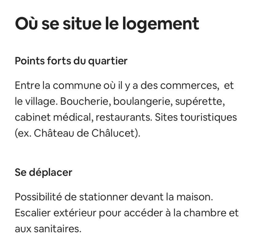Petite Maison Independante A La Campagne Le Vigen Eksteriør bilde
